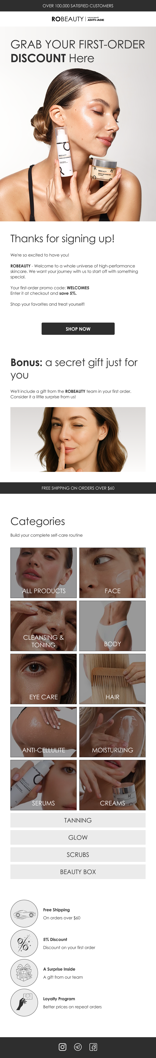 Robeauty - Grab your first-order discount