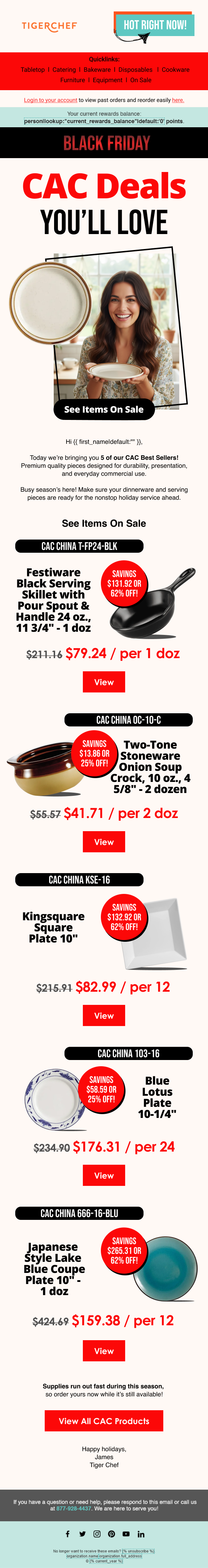 Tiger Chef - CAC Deals You'll Love